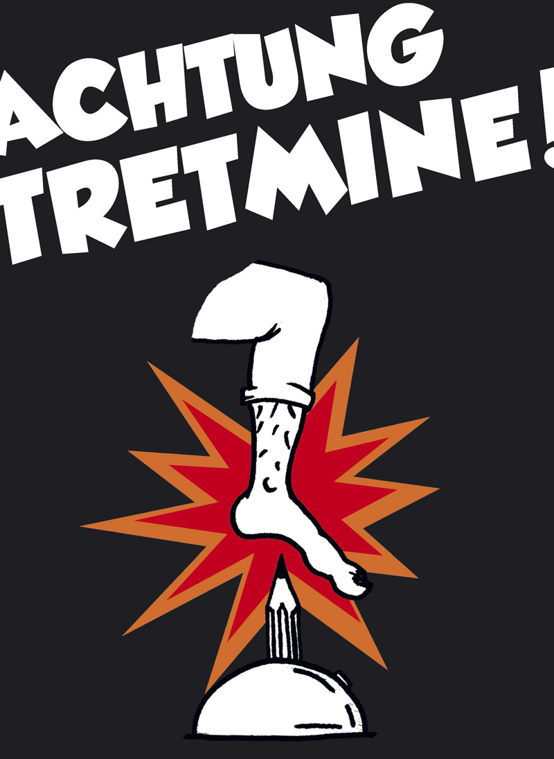 Achtung-Tretmine