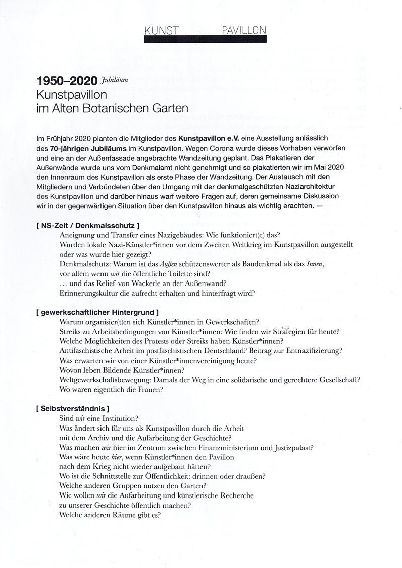 kunstpavillon-jubilaeum-1950-2020-flyer